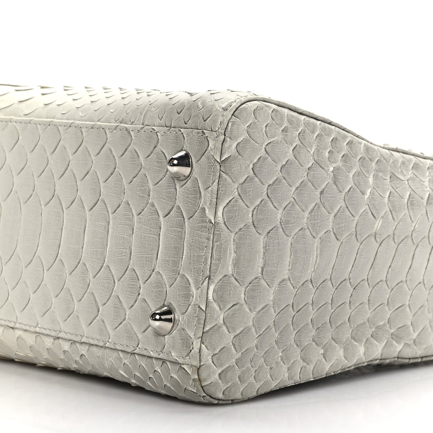 Snakeskin Large Lady Dior Beige Ombre