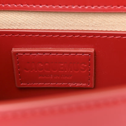 Jacquemus Glazed Calfskin Le Grand Bambino Red 6 of 13