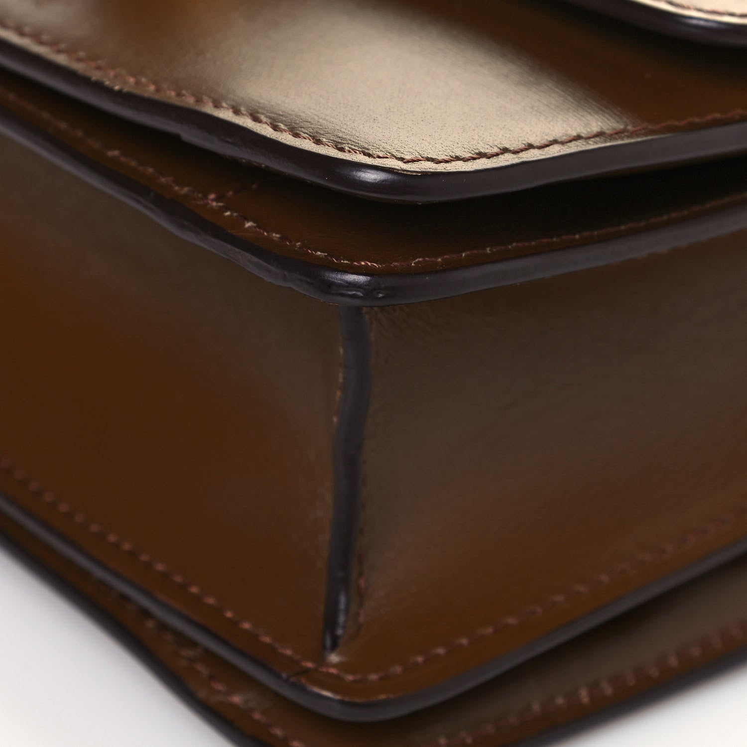 Celine Smooth Calfskin Small Classic Box Flap Bag Camel 9 of 14