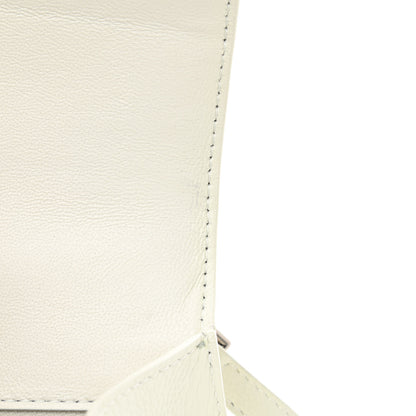 Balenciaga Grained Calfskin Small Hourglass Top Handle Bag White 11 of 11
