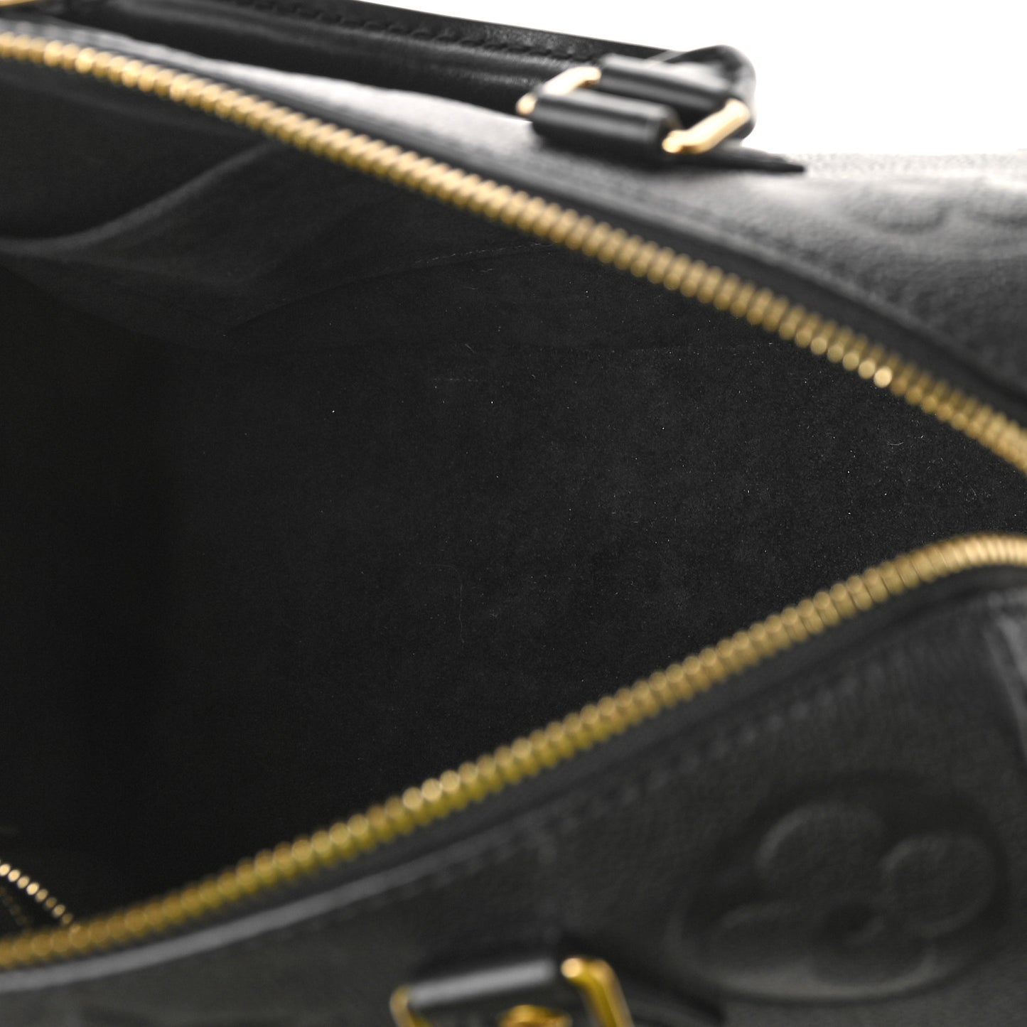 Empreinte Monogram Giant Speedy Bandouliere 25 Black