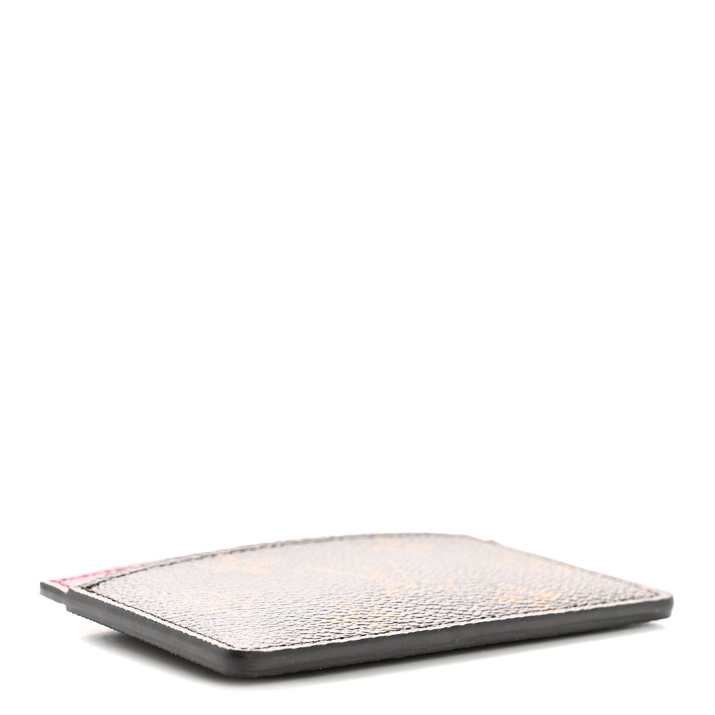 Monogram Card Holder Fuchsia