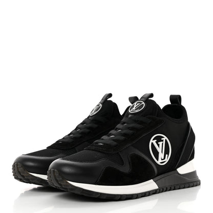 Louis Vuitton Calfskin Run Away Sneakers 39 Black 3 of 13