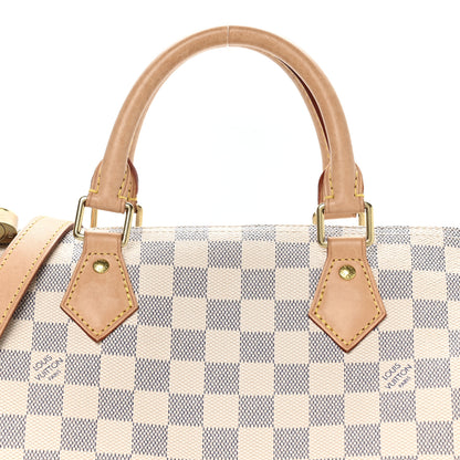Louis Vuitton Damier Azur Speedy Bandouliere 30 7 of 9