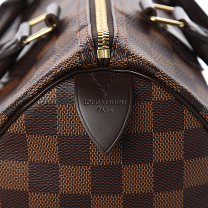 Louis Vuitton Damier Ebene Speedy 25 5 of 10
