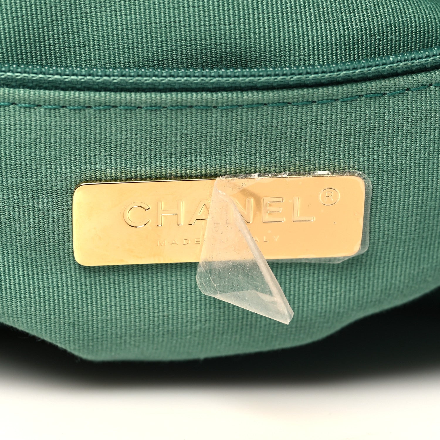 Chanel Lambskin Quilted Medium Chanel 19 Flap Green 6 of 11