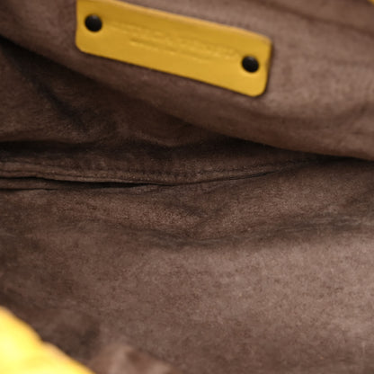 Bottega Veneta Nappa Intrecciato Cube Messenger Chartreuse 5 of 17