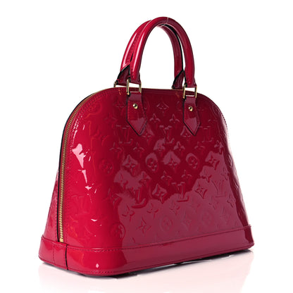 Louis Vuitton Vernis Alma PM Rose Indien 2 of 10