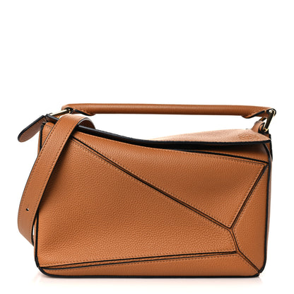 Loewe Soft Grained Calfskin Small Puzzle Bag Light Caramel 1 of 8