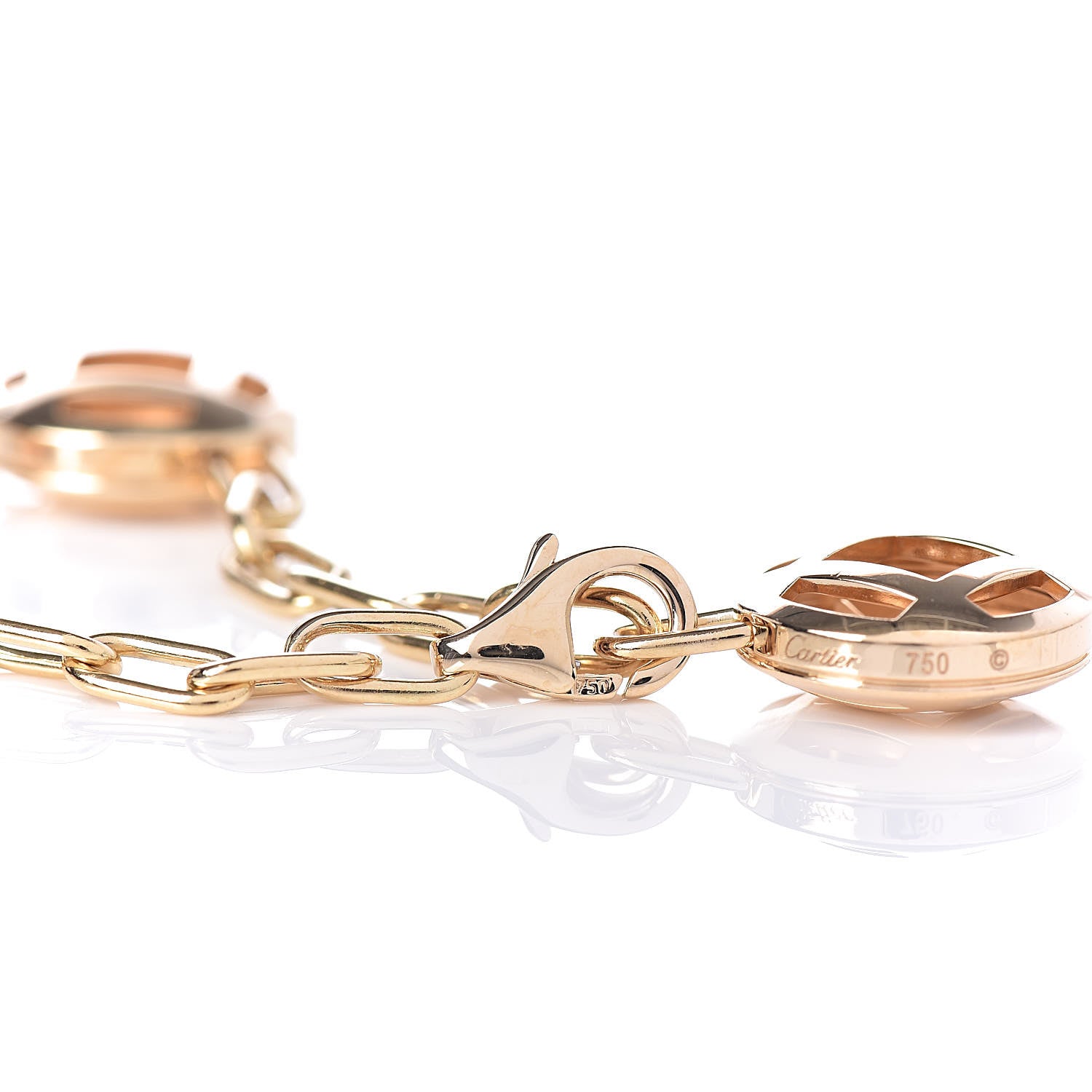 Cartier 18K Yellow Gold Pasha de Link Bracelet 4 of 6