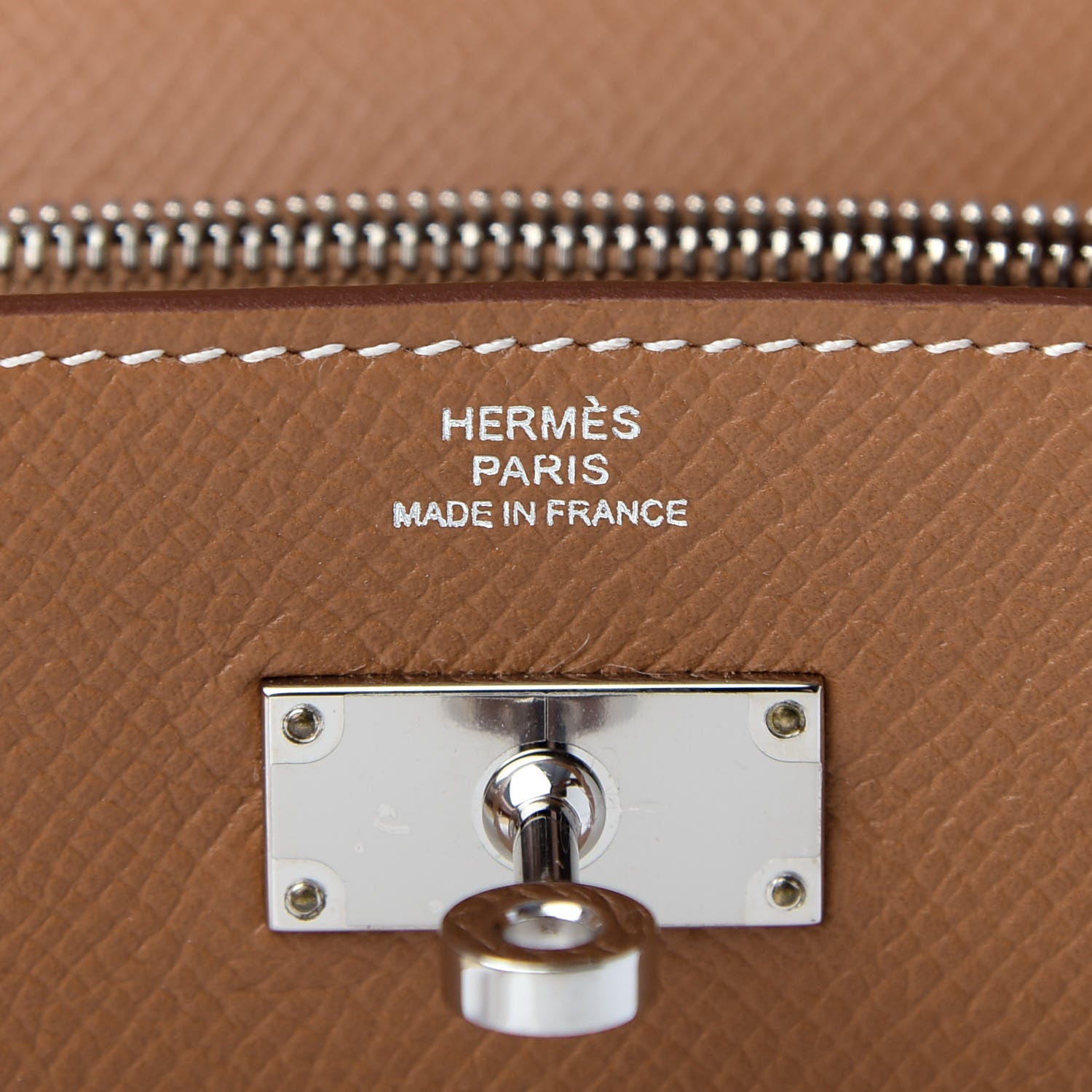 Hermes Epsom Kelly Longue Wallet Gold 6 of 8