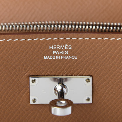 Hermes Epsom Kelly Longue Wallet Gold 6 of 8