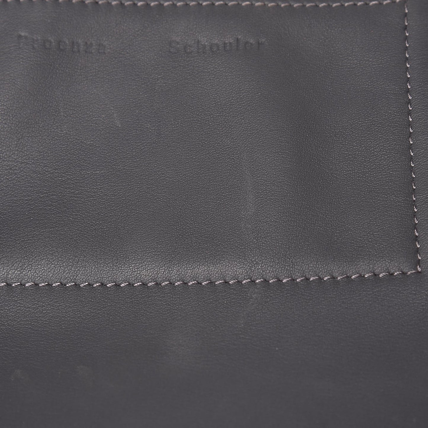 Calfskin Small PS Courier Backpack Heather Grey