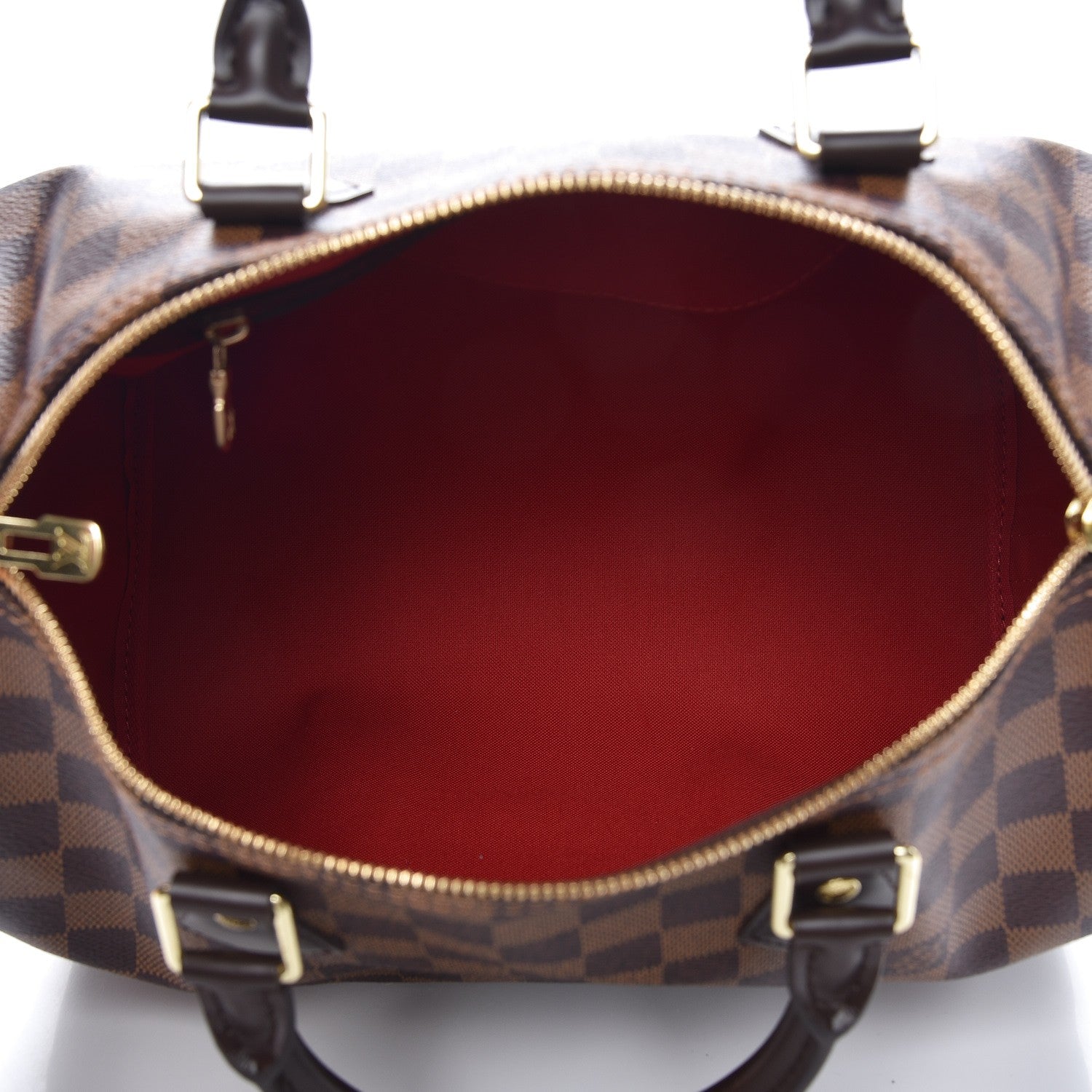 Louis Vuitton Damier Ebene Speedy Bandouliere 30 6 of 9