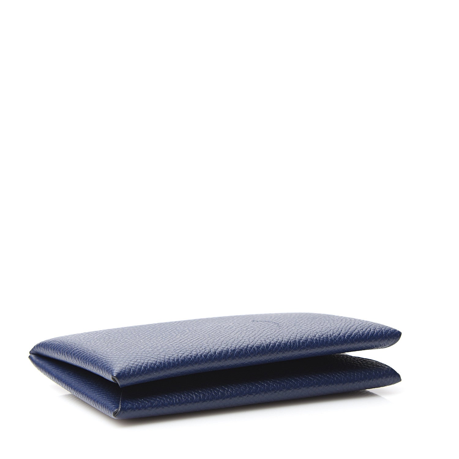 Hermes Epsom Calvi Card Case Bleu Saphir 3 of 6
