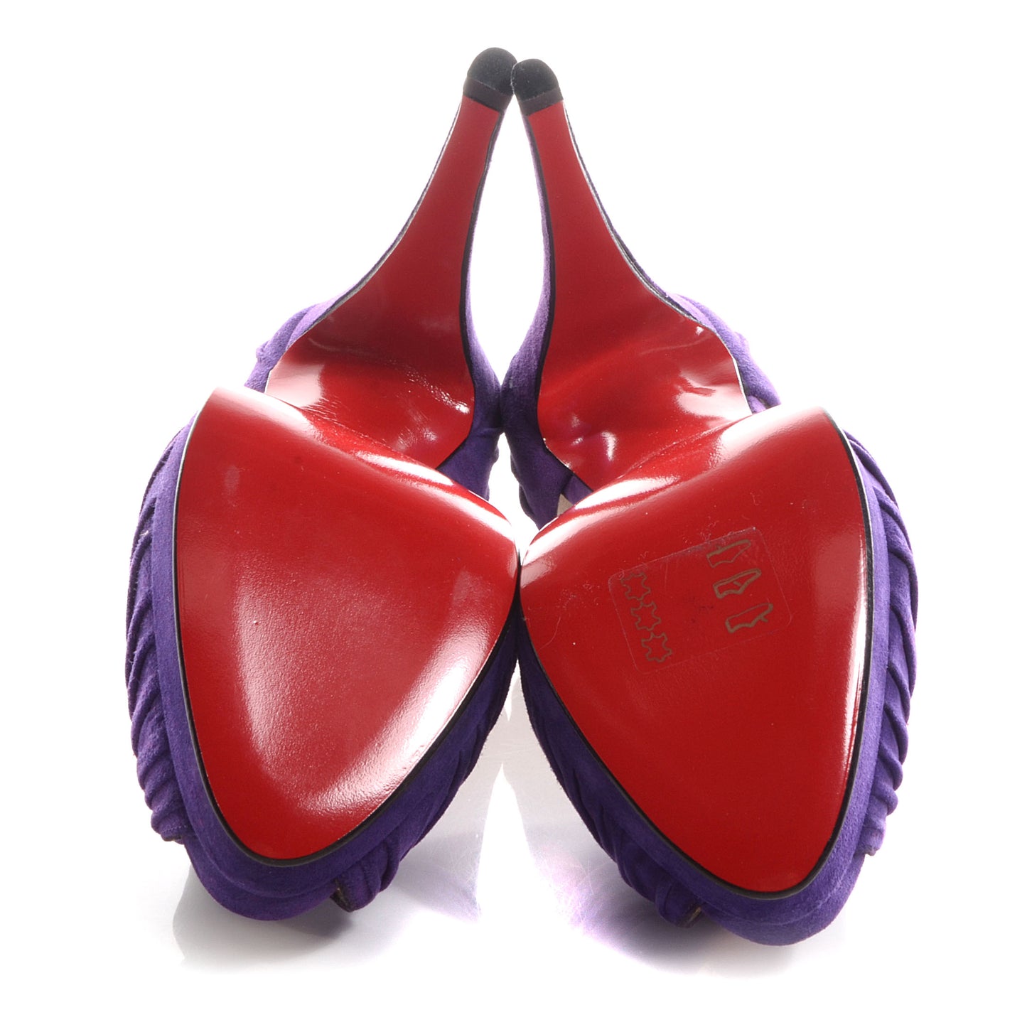 Suede Greissimo 120 Pumps 37 Purple