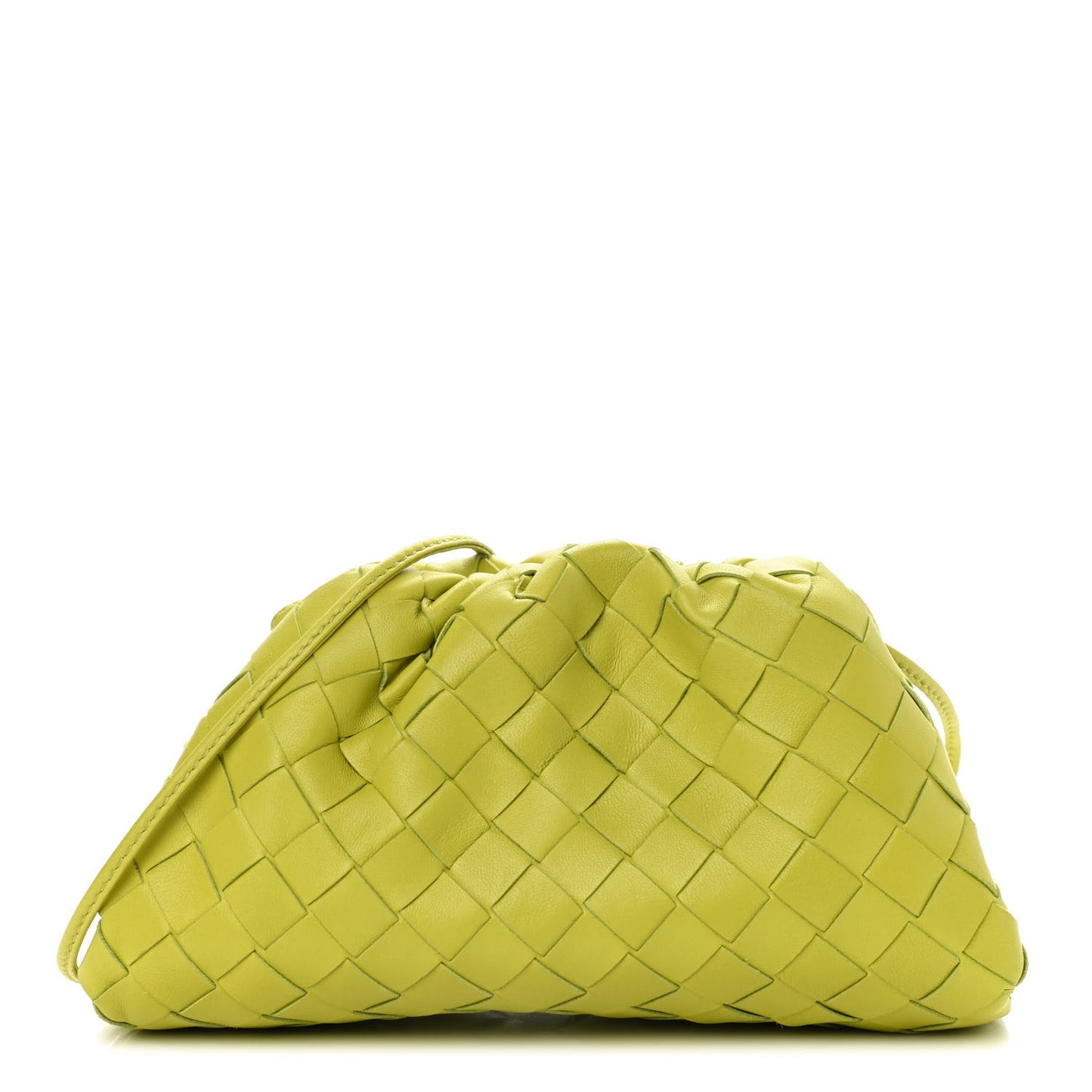 Nappa Intrecciato The Mini Pouch Kiwi