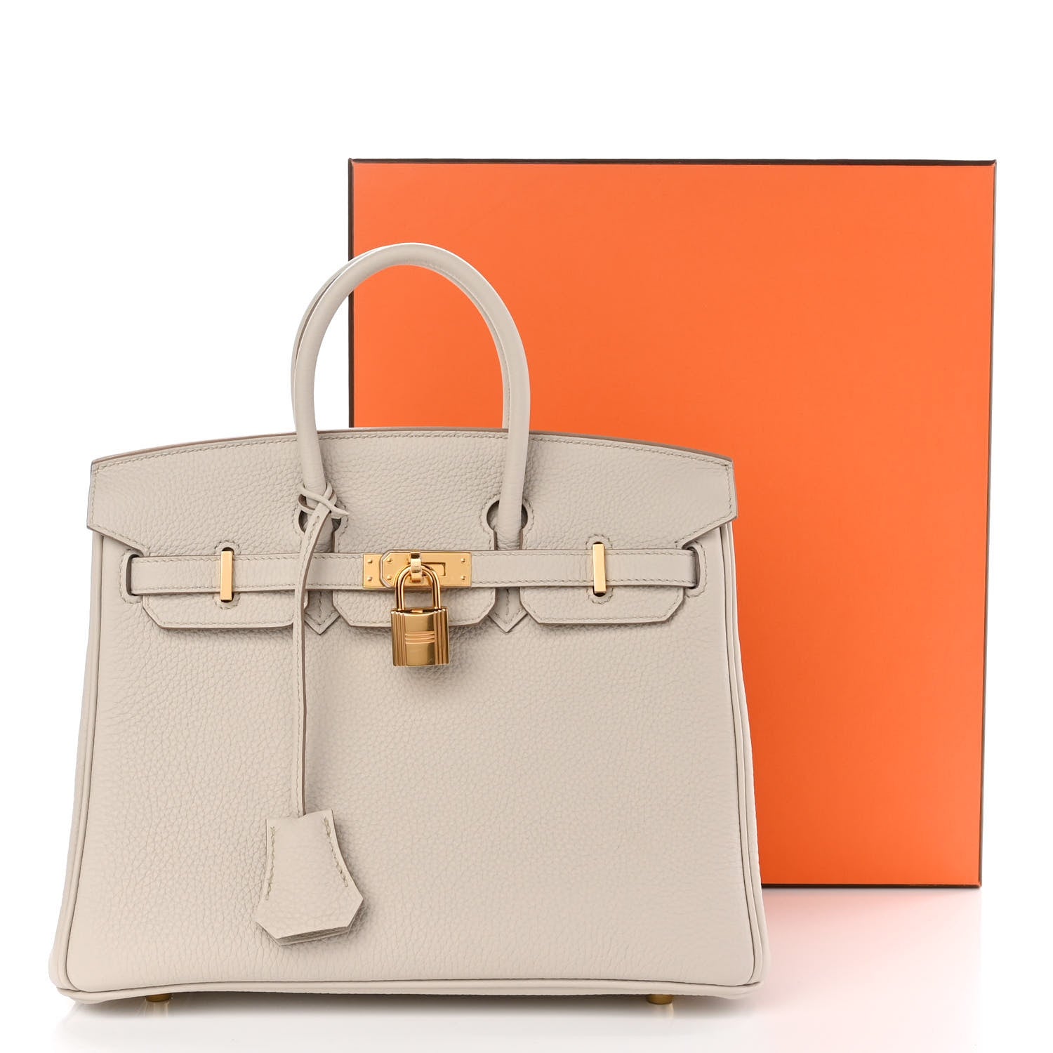 Hermes Togo Birkin 25 Beton 11 of 11