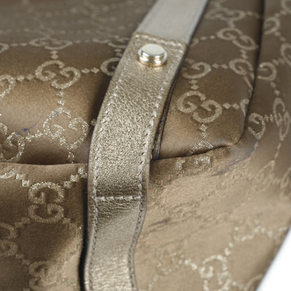 Gucci Satin Monogram Medium Abbey Shoulder Bag Bronze 5 of 26
