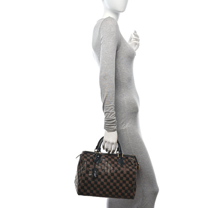 Louis Vuitton Damier Paillettes Speedy 30 Black 2 of 10