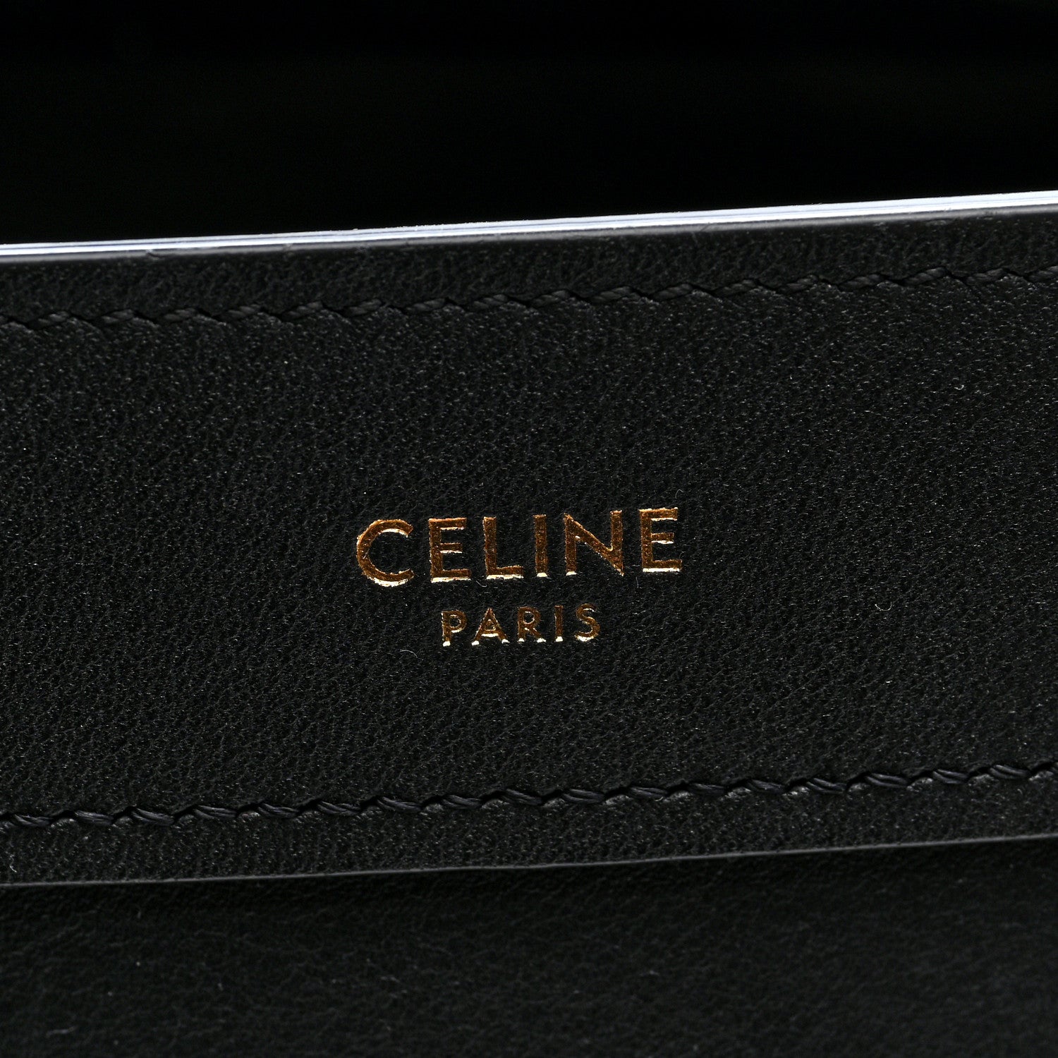Celine Smooth Calfskin Nano Luggage Black 5 of 9