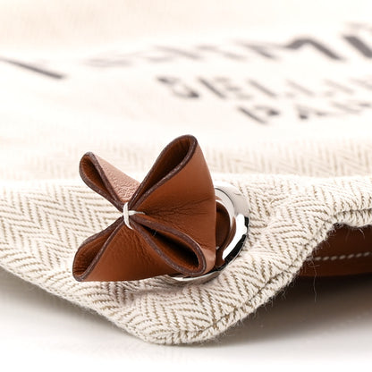 Hermes Toile Swift Maline Bag Gold Craie 8 of 10