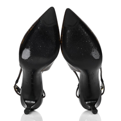 Louis Vuitton Monogram Cherie Slingback Pumps 36 7 of 9