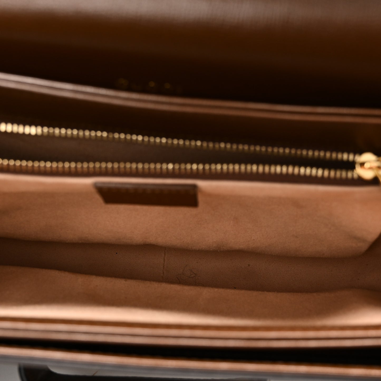 Azalea Calfskin Horsebit 1955 Shoulder Bag Brown Sugar