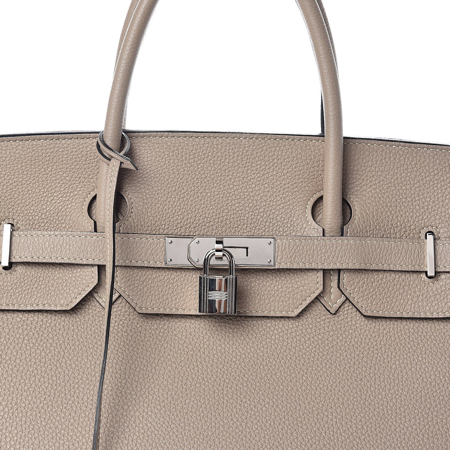 Hermes Togo Birkin 40 Gris Tourterelle 26 of 32