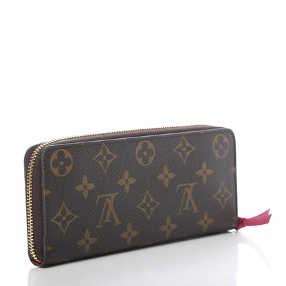 Louis Vuitton Monogram Clemence Wallet Freesia 3 of 8