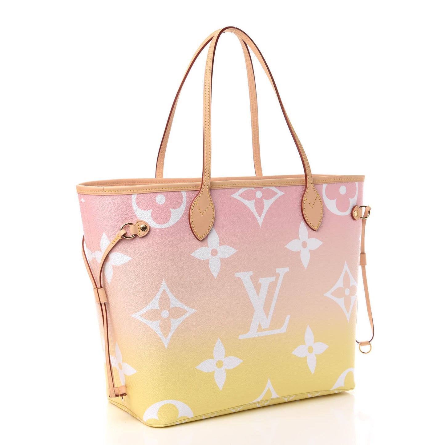 Monogram Giant By The Pool Neverfull MM Light Pink