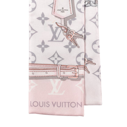 Louis Vuitton Silk Monogram Confidential Bandeau Light Pink 2 of 3