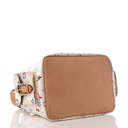 Louis Vuitton Monogram Multicolor Petit Noe White 3 of 9