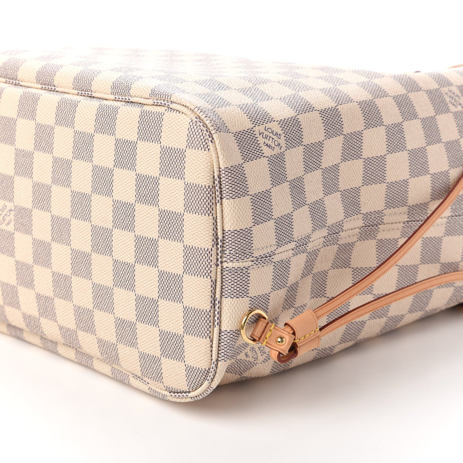 Louis Vuitton Damier Azur Neo Neverfull MM Rose Ballerine 7 of 11