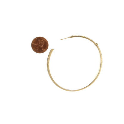 Chanel Crystal CC Hoop Earrings Gold Pale Pink 5 of 6