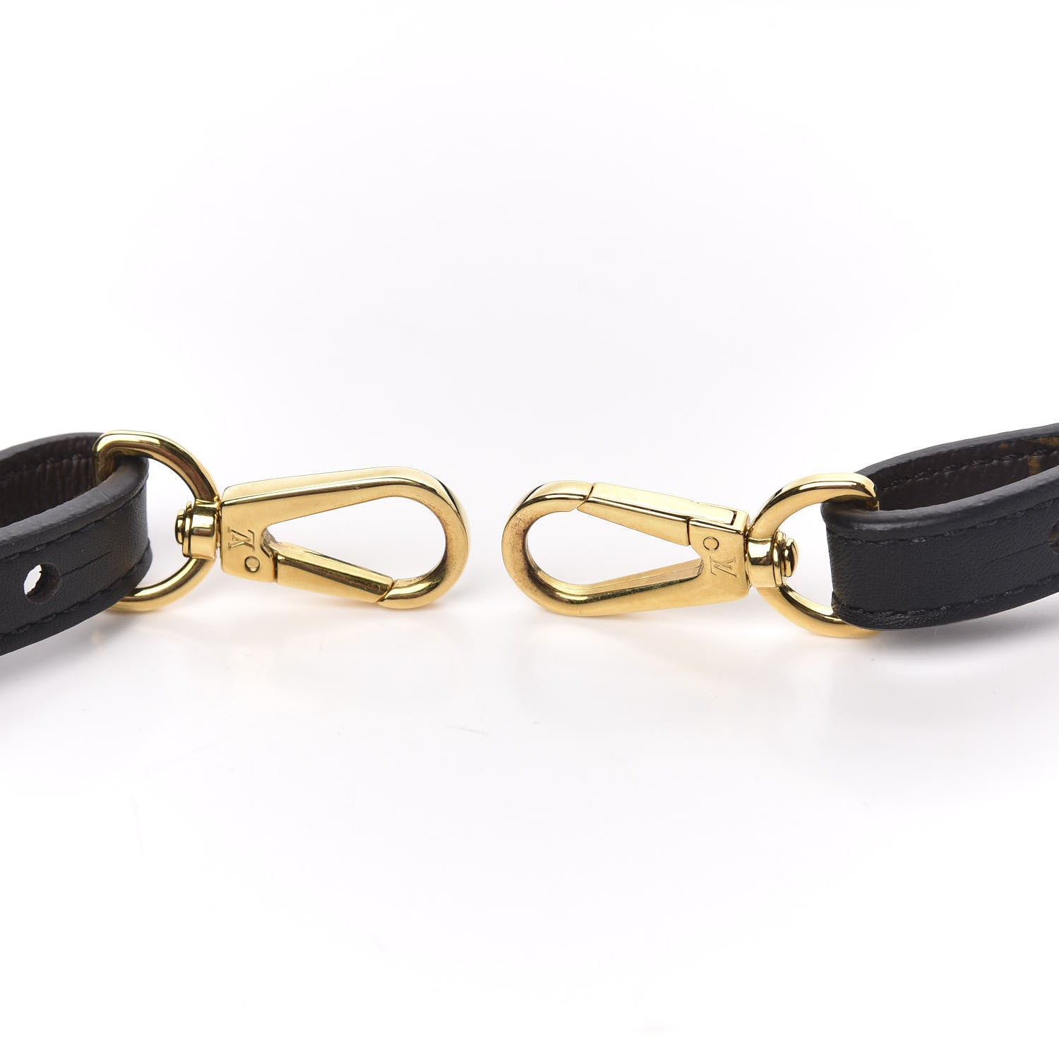 Louis Vuitton Monogram Bandouliere Shoulder Strap XL Black 3 of 6