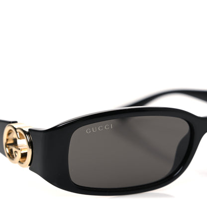 Gucci Acetate Rectangular Frame Sunglasses GG1661S Black 7 of 7