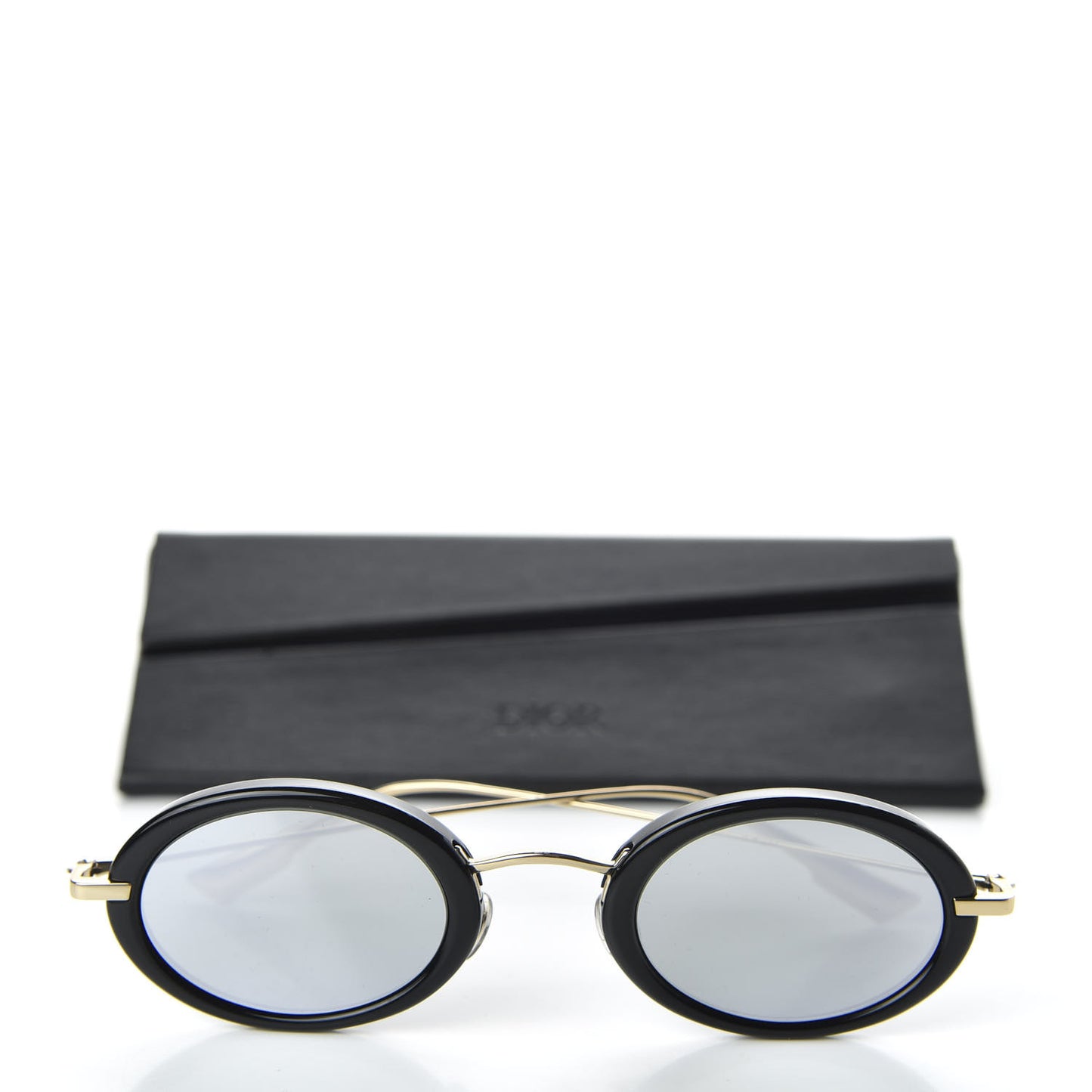 Acetate Metal DiorHypnotic 2 Sunglasses Gold Black