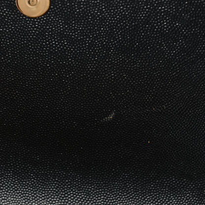 Saint Laurent Grain De Poudre Medium Classic Monogram Kate Satchel Black 9 of 9