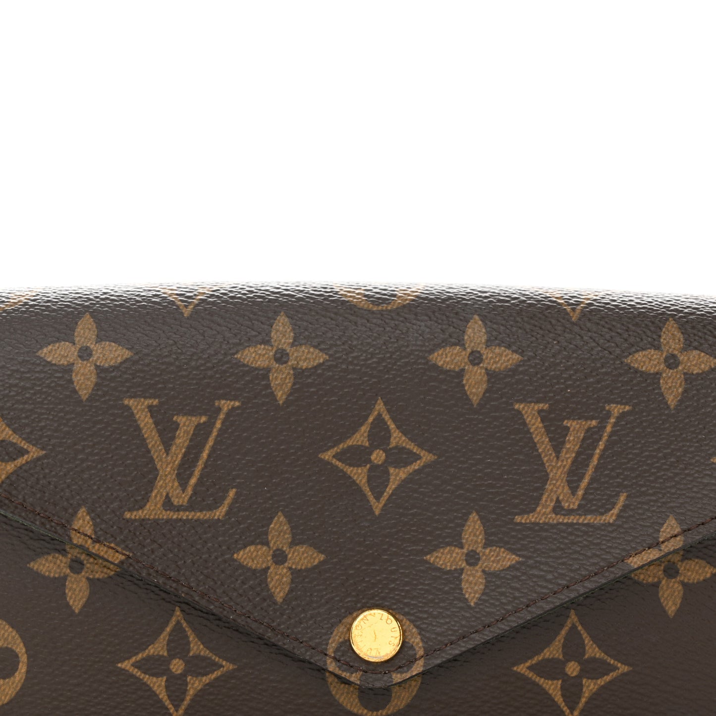 Monogram Felicie Strap & Go Felicie Pochette Kaki