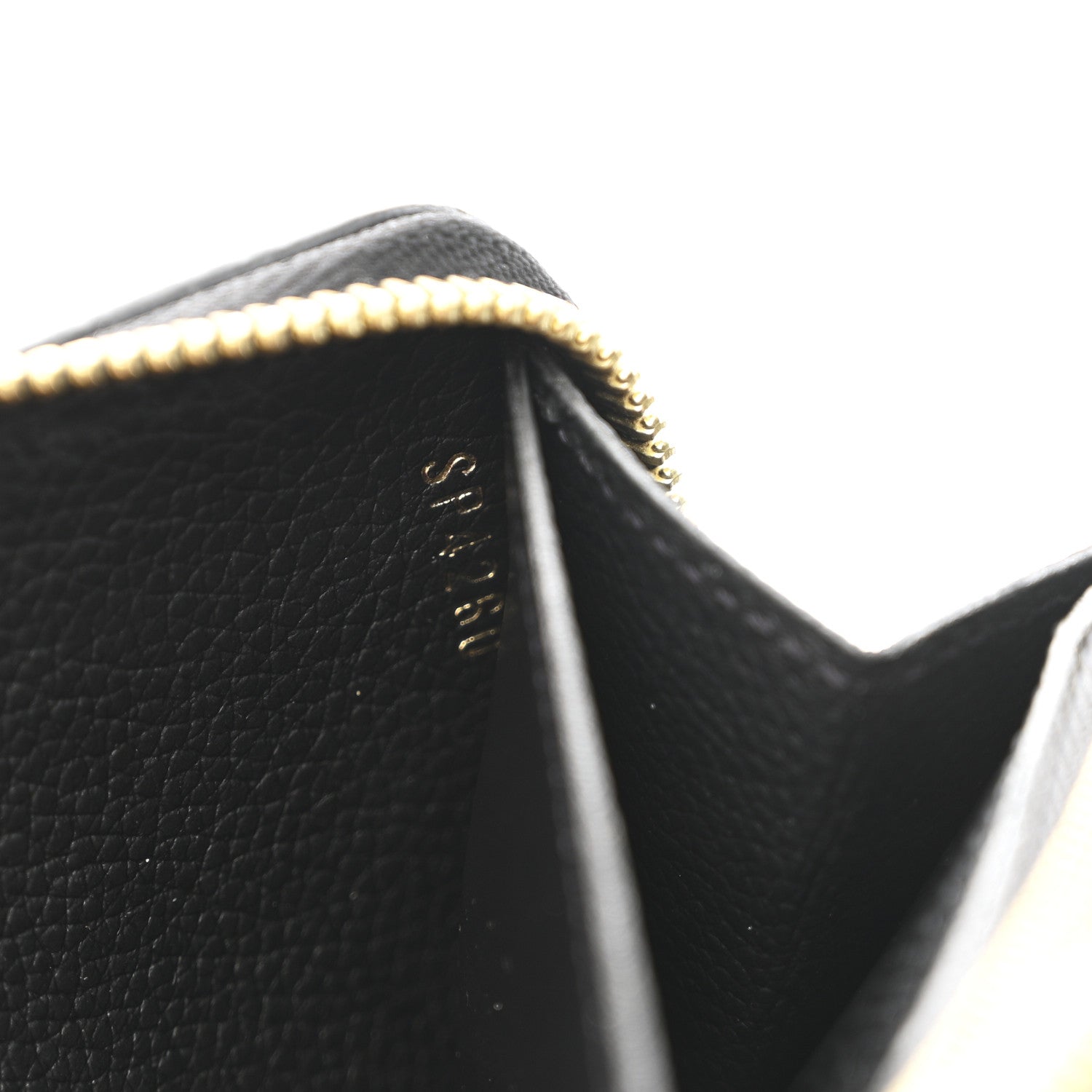 Louis Vuitton Empreinte Clemence Wallet Black 8 of 9