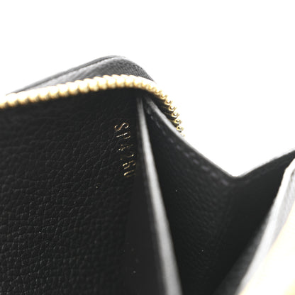 Louis Vuitton Empreinte Clemence Wallet Black 8 of 9