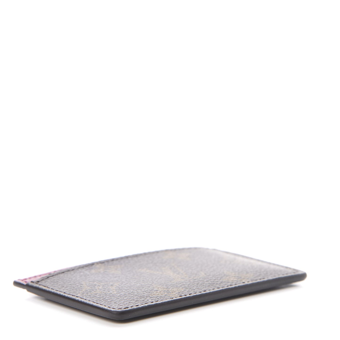 Monogram Card Holder Fuchsia