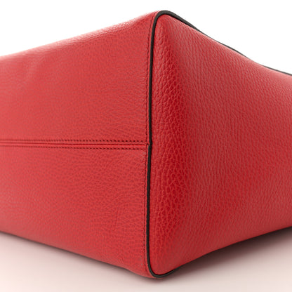 Gucci Dollar Calfskin Medium Swing Tote Red 9 of 10