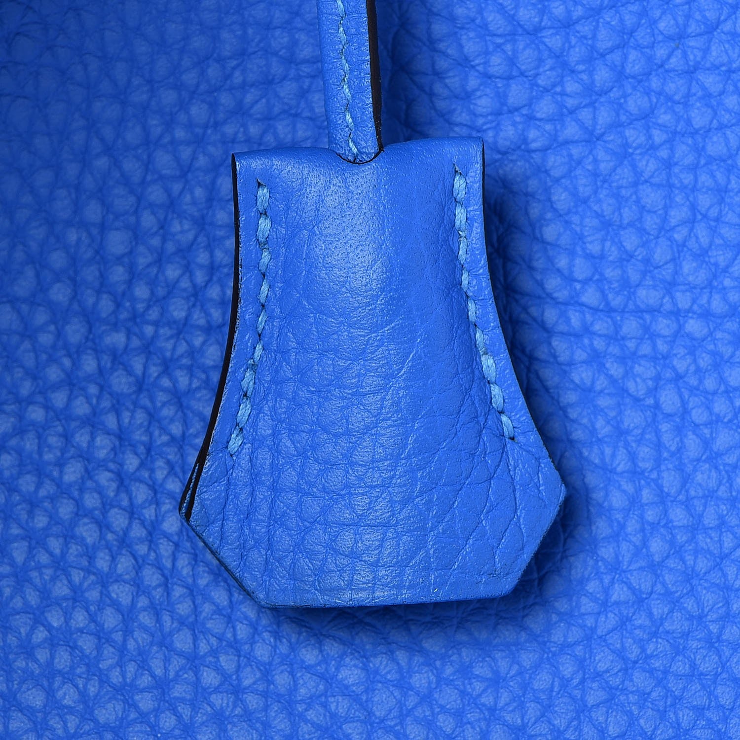 Hermes Taurillon Clemence Birkin 35 Bleu Hydra 21 of 33