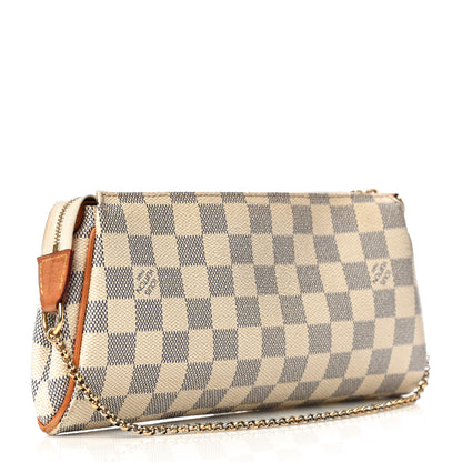 Louis Vuitton Damier Azur Eva Clutch 2 of 10