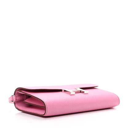 Hermes Epsom Constance Wallet To Go 5P Pink 3 of 8