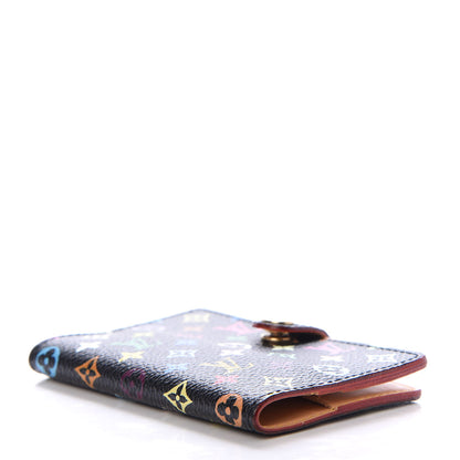 Louis Vuitton Monogram Multicolor Carnet de Bal Mini Agenda Cover Black 4 of 7