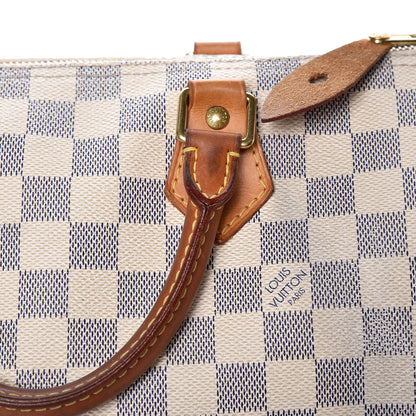 Louis Vuitton Damier Azur Speedy 30 19 of 23
