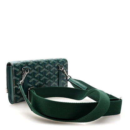 Goyard Goyardine Monte Carlo Mini Case Green 3 of 9